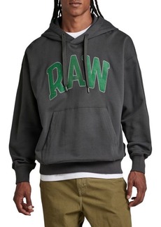 G Star Raw Denim University Logo Oversized Hoodie