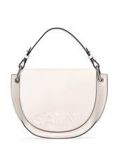 Ganni Banner Saddle Top Handle Bag