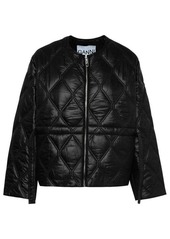 Ganni Black polyamide jacket