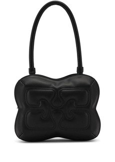 Ganni butterfly leather shoulder bag