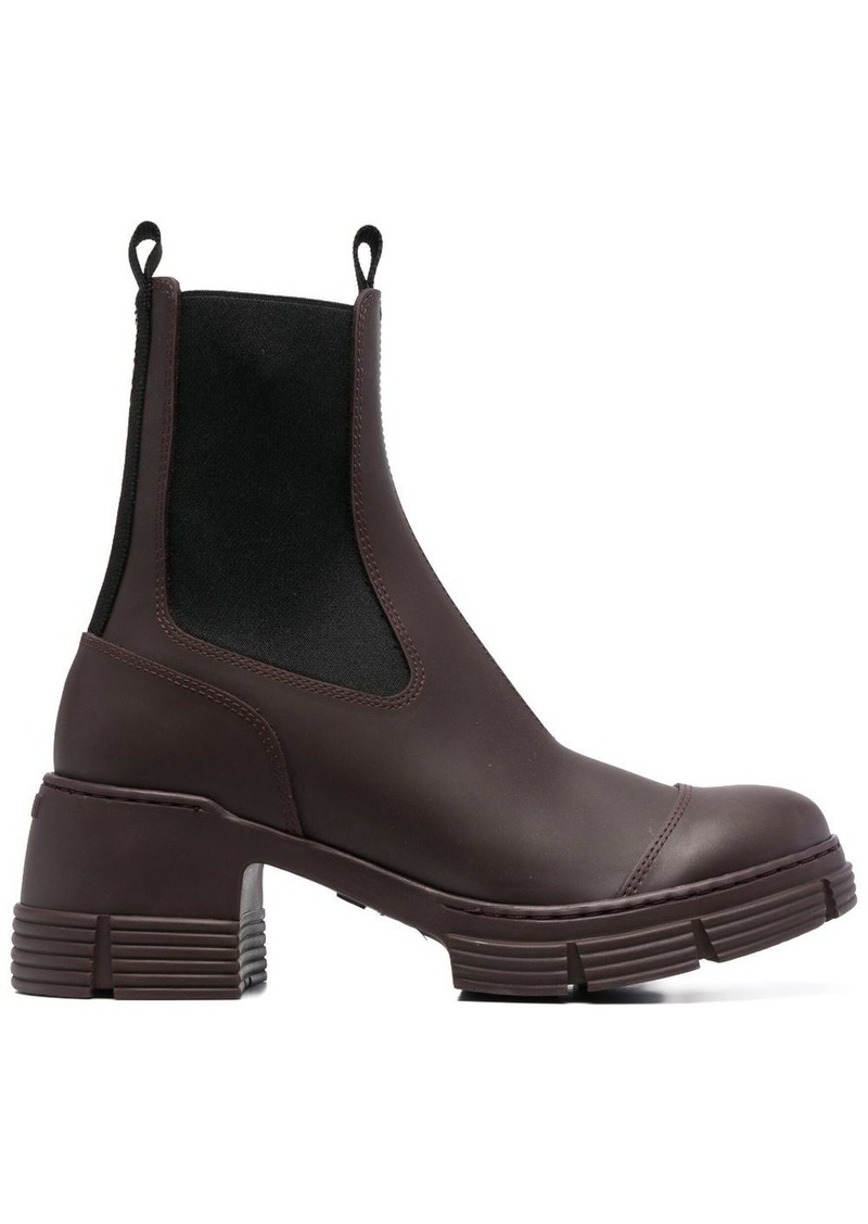 Ganni Chelsea 70mm ankle boots