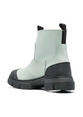 Ganni chunky slip-on boots