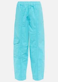 Ganni Cotton-blend pants