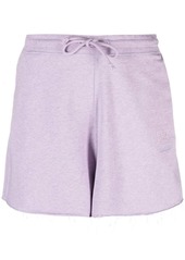 Ganni drawstring-waist organic-cotton shorts