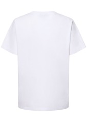 Ganni Elements Print Cotton Jersey T-shirt