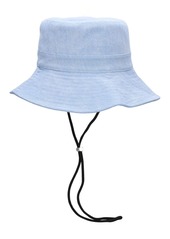 Ganni Fisherman Denim Bucket Hat