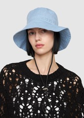 Ganni Fisherman Denim Bucket Hat