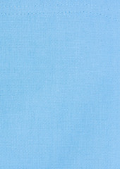 GANNI - Bead-embellished cotton mini skirt - Blue - DE 34