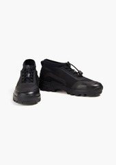 GANNI - Canvas and neoprene sneakers - Black - EU 37