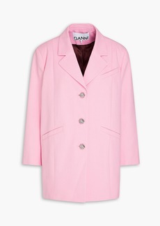 GANNI - Cotton blazer - Pink - S/M