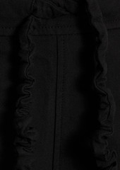 GANNI - Cotton shorts - Black - DE 42