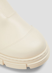 GANNI - Crop City rubber ankle boots - White - EU 40