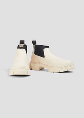 GANNI - Crop City rubber ankle boots - White - EU 40