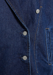 GANNI - Double-breasted denim jacket - Blue - L