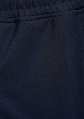 GANNI - Embroidered jersey track pants - Blue - DE 50