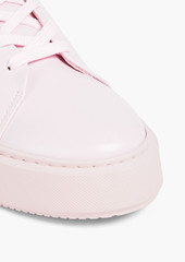 GANNI - Faux leather sneakers - Pink - EU 35