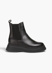 GANNI - Leather Chelsea boots - Black - EU 35