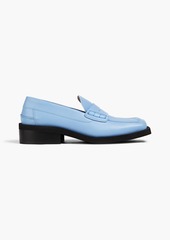 GANNI - Leather loafers - Blue - EU 35