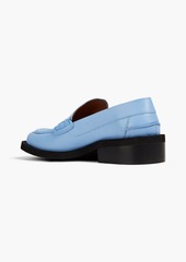 GANNI - Leather loafers - Blue - EU 35