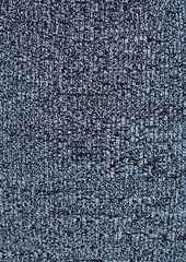 GANNI - Mélange ribbed-knit midi dress - Blue - L