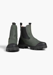 GANNI - Rubber Chelsea boots - Green - EU 40