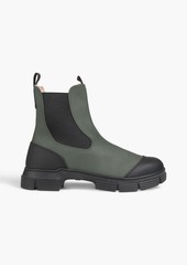 GANNI - Rubber Chelsea boots - Green - EU 40