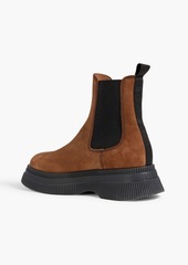 GANNI - Suede Chelsea boots - Brown - EU 36