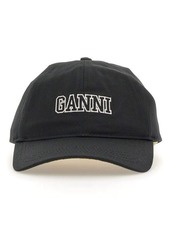 GANNI BASEBALL CAP