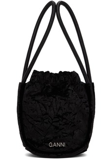 GANNI Black Mini Knot Shoulder Bag