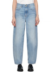 GANNI Blue Stary Jeans