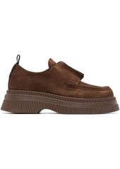 GANNI Brown Creepers Loafers