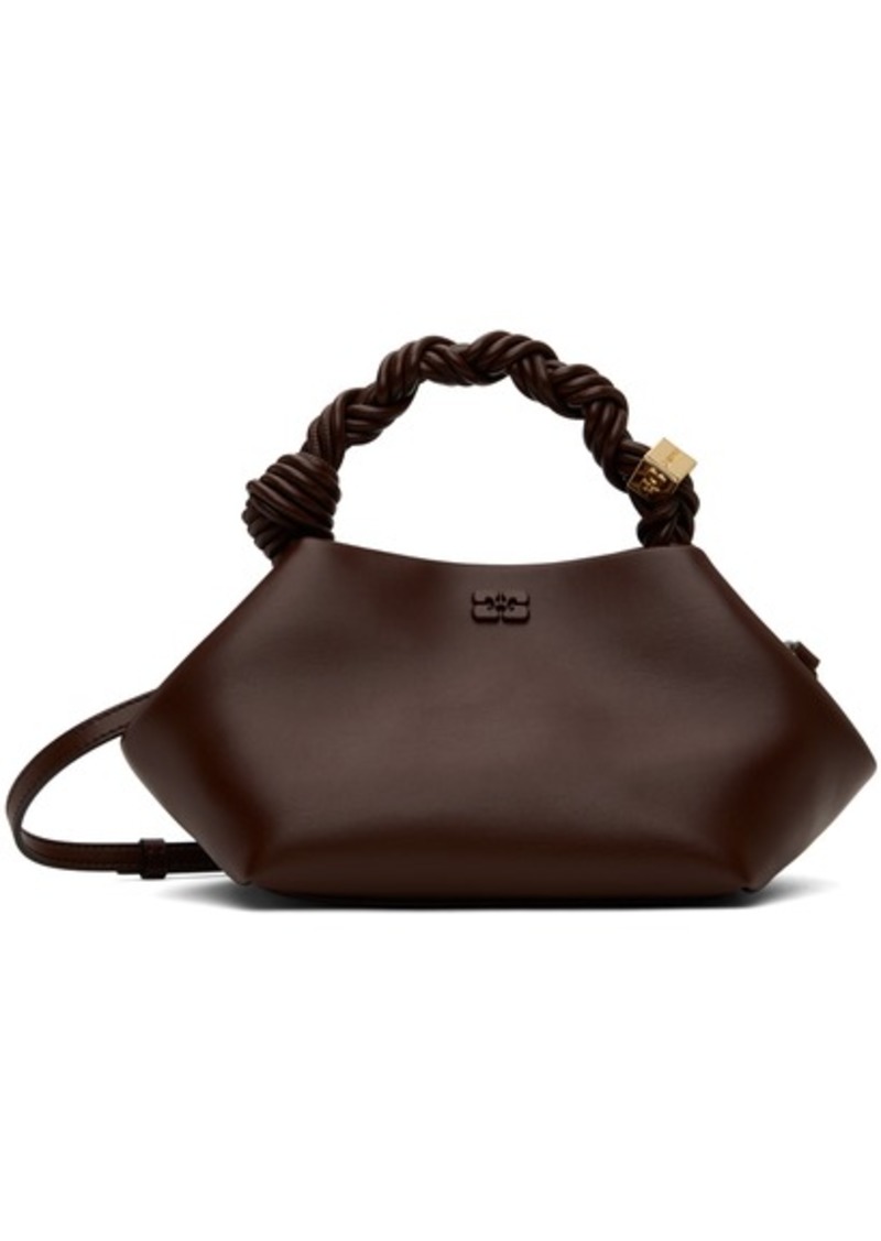 GANNI Brown Small Bou Bag