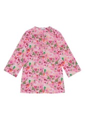 Ganni Floral Organic Cotton Cover-Up Tunic