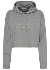 GANNI Isoli gray cotton sweatshirt