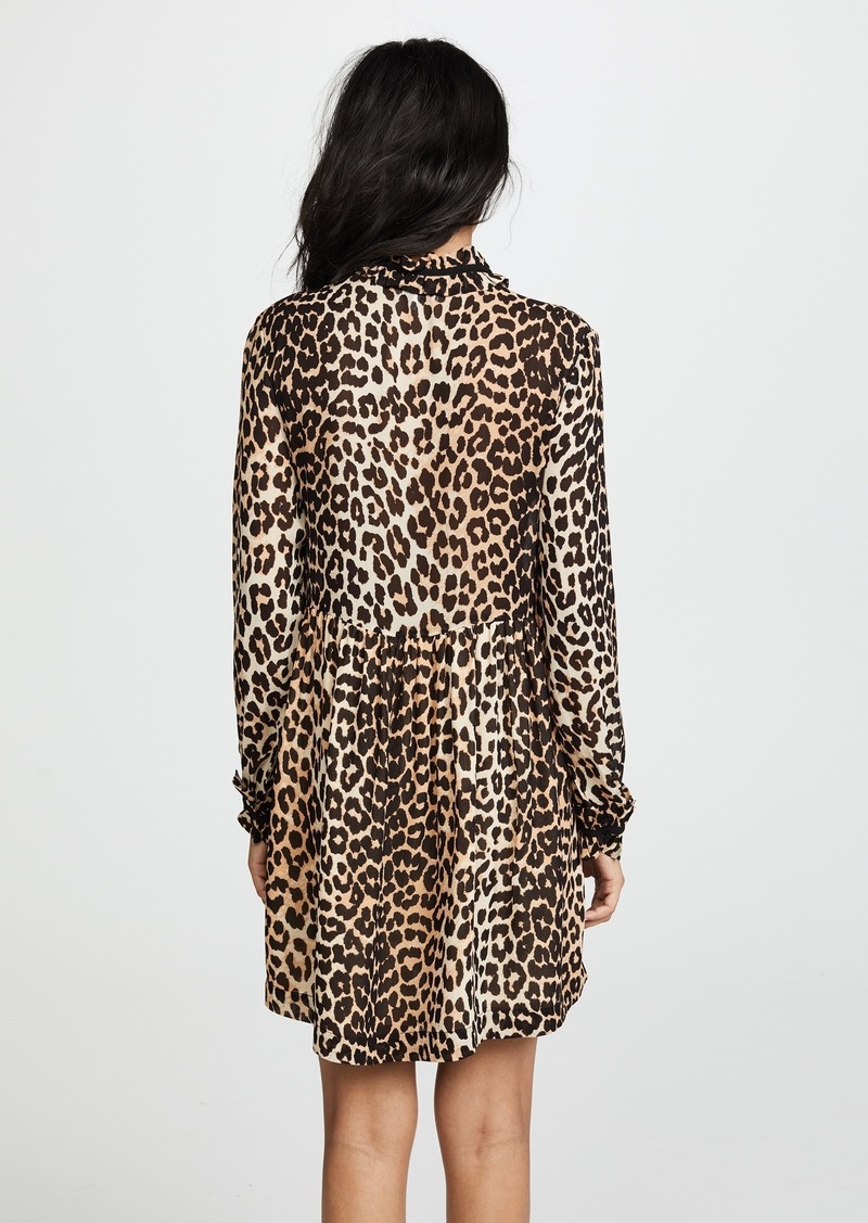 Ganni Ganni Leopard Print Dress | Dresses