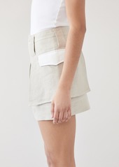 GANNI Linen Skirt