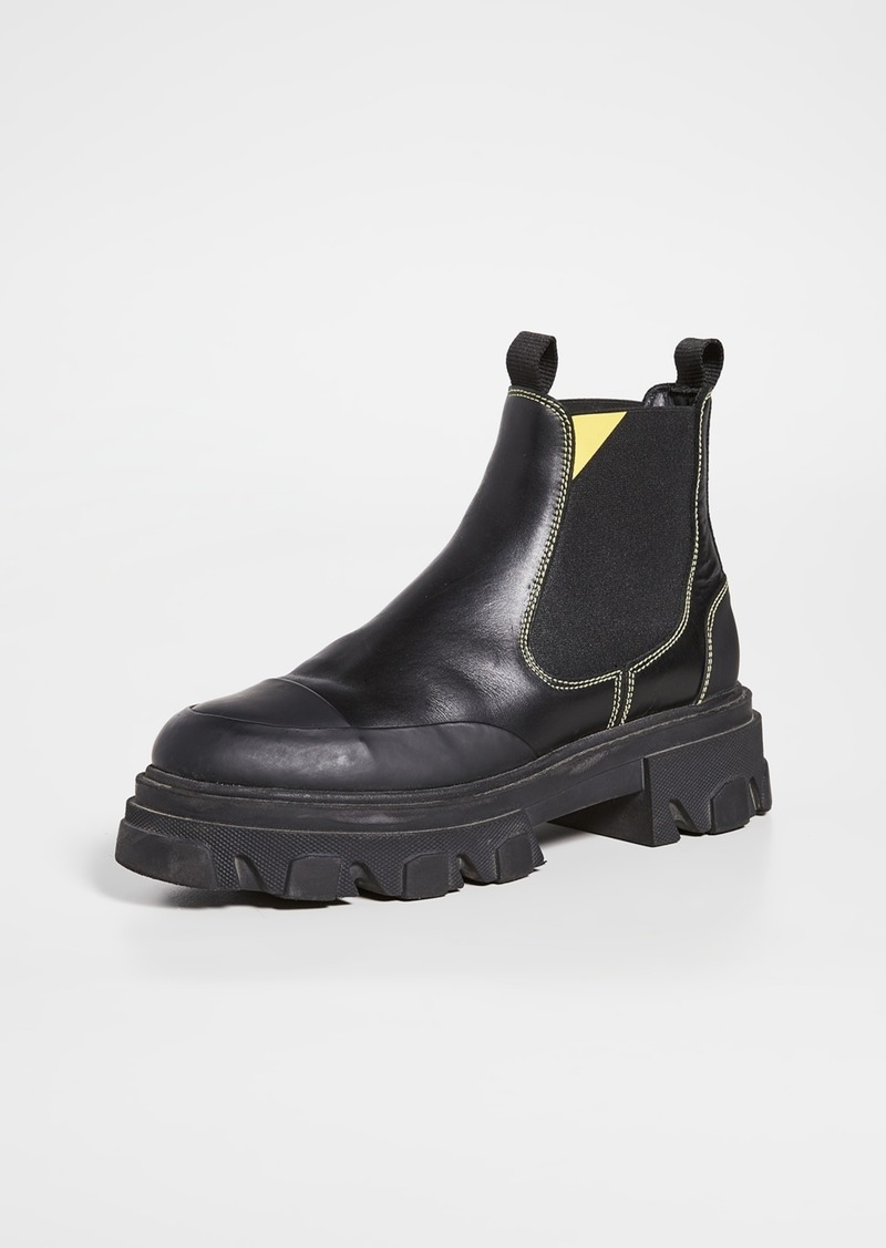 GANNI Low Chelsea Boots