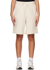 GANNI Off-White Software Drawstring Shorts