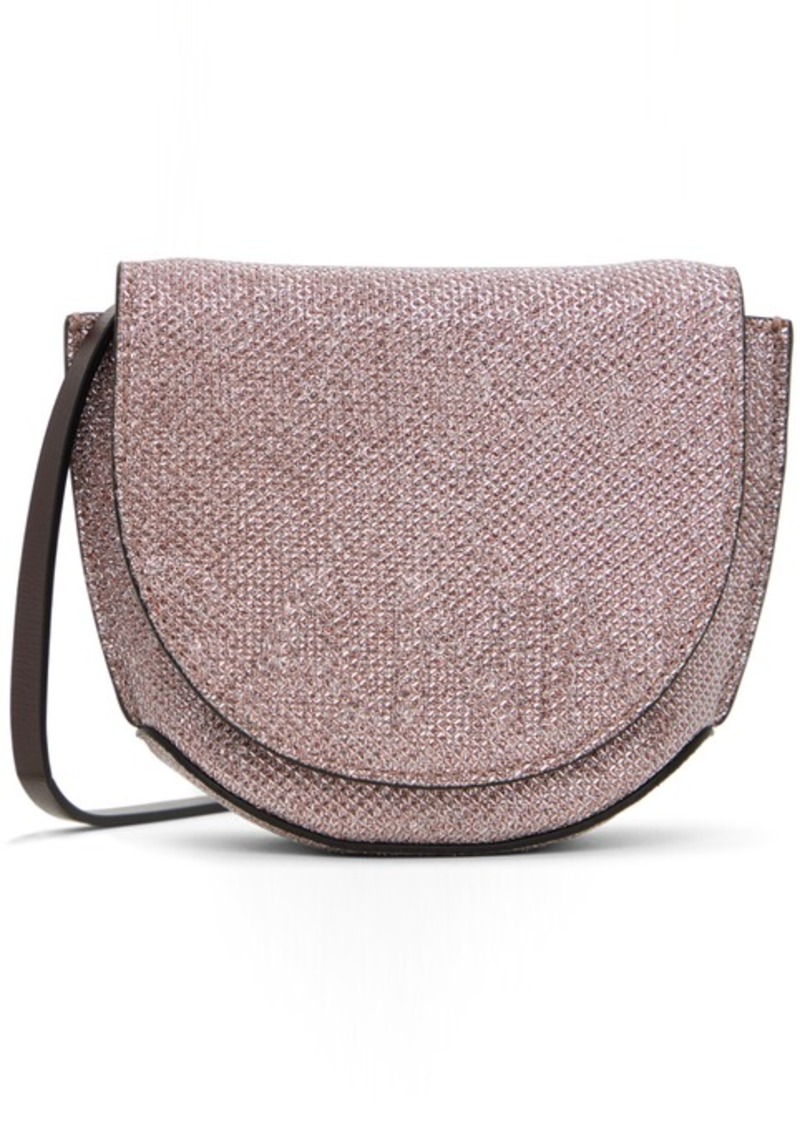 GANNI Pink Nano Banner Saddle Bag