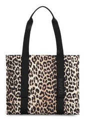 GANNI PRINTED TOTE BAG