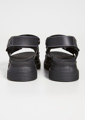 GANNI Recycled Rubber Sandals