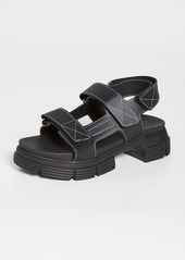 GANNI Recycled Rubber Sandals