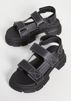 GANNI Recycled Rubber Sandals
