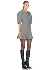 Ganni Short Sleeve Mini Dress