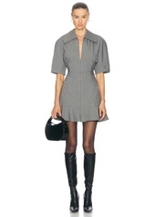 Ganni Short Sleeve Mini Dress