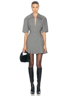 Ganni Short Sleeve Mini Dress