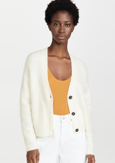 GANNI Soft Wool Knit Cardigan