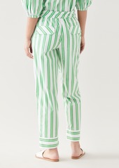 GANNI Stripe Cotton Pants