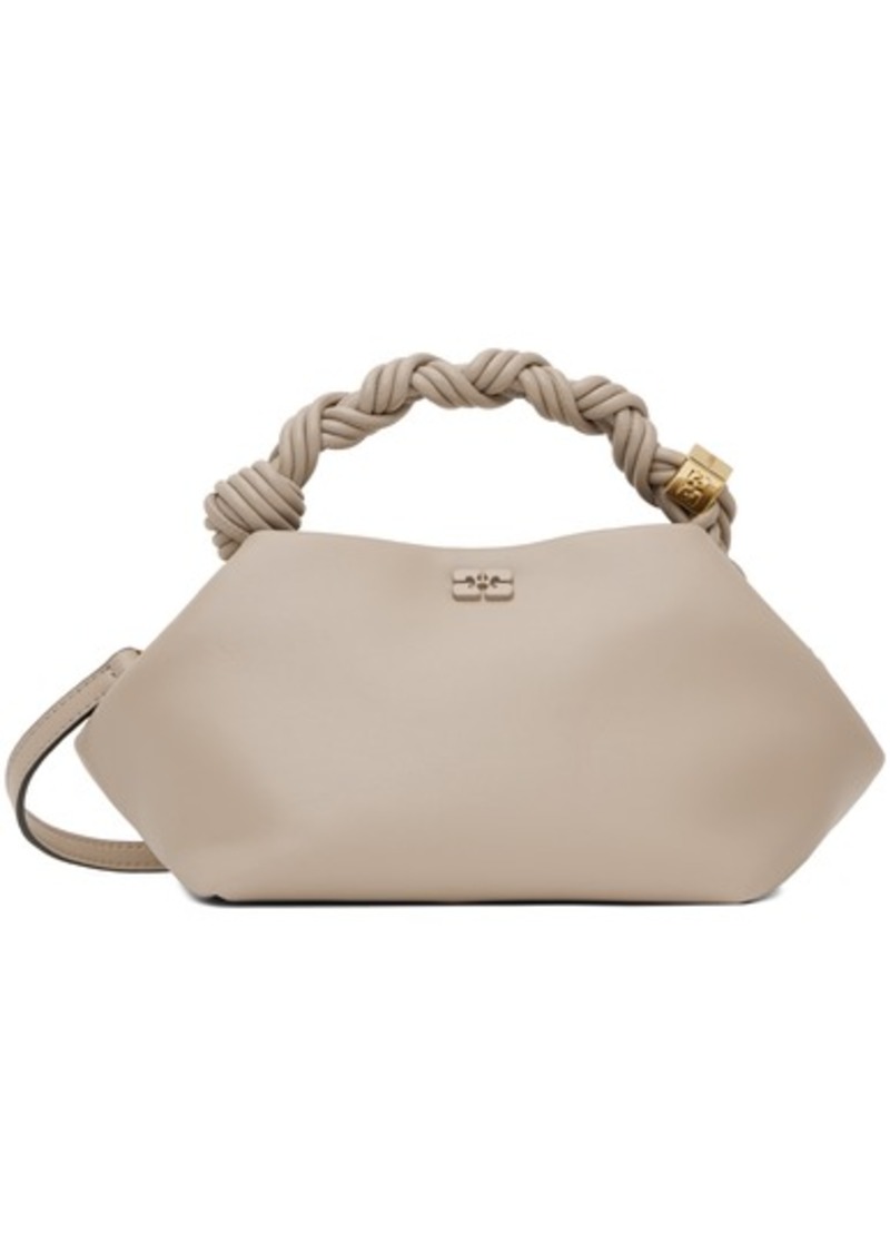 GANNI Taupe Small Bou Bag