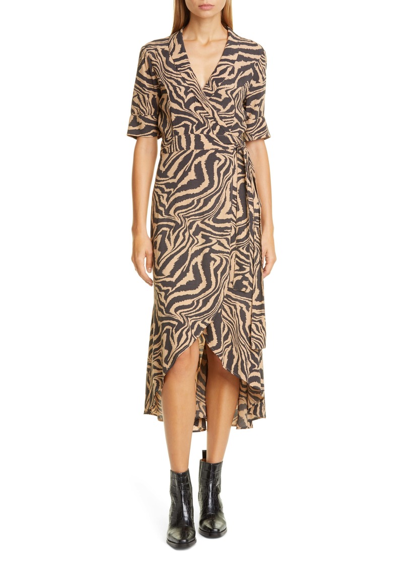 Print Wrap Midi Dress Online Hotsell, UP TO 60% OFF | www 